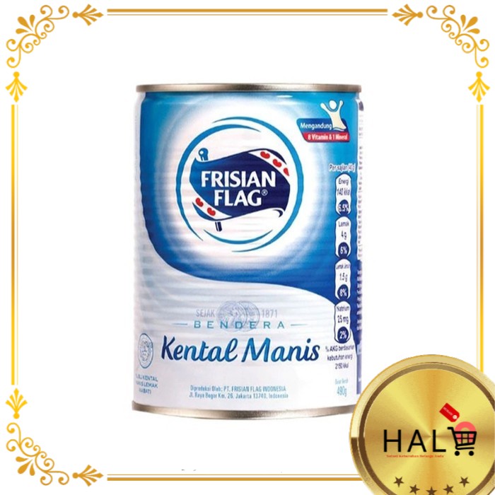

SUSU BENDERA KENTAL MANIS @490GR