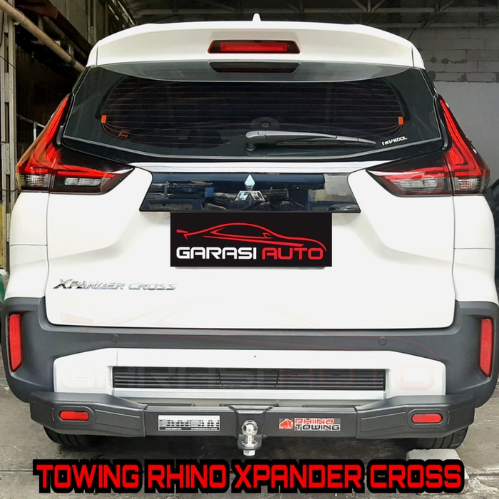 Paket Towing Bar Tanduk Bumper Xpander Depan Belakang Rhino Guard Besi