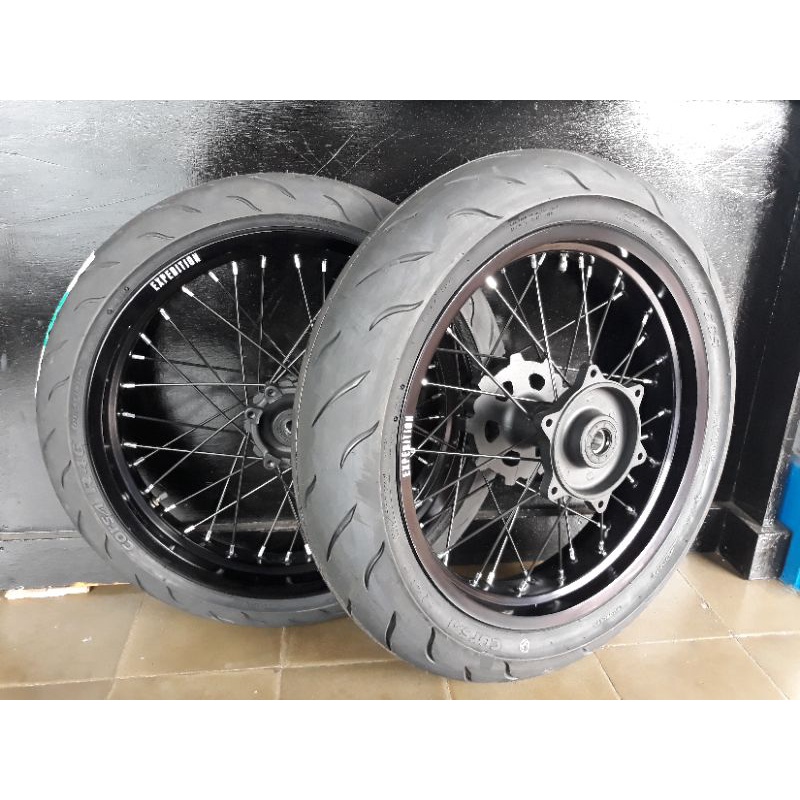 Ban set Supermoto CRF 150 WR155 WR 155 full expedition
