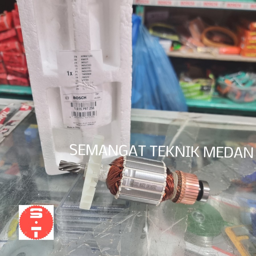 GTS254 ARMATURE ANGKER MESIN TABLESAW GERGAJI TABLE SAW BOSCH GTS 254