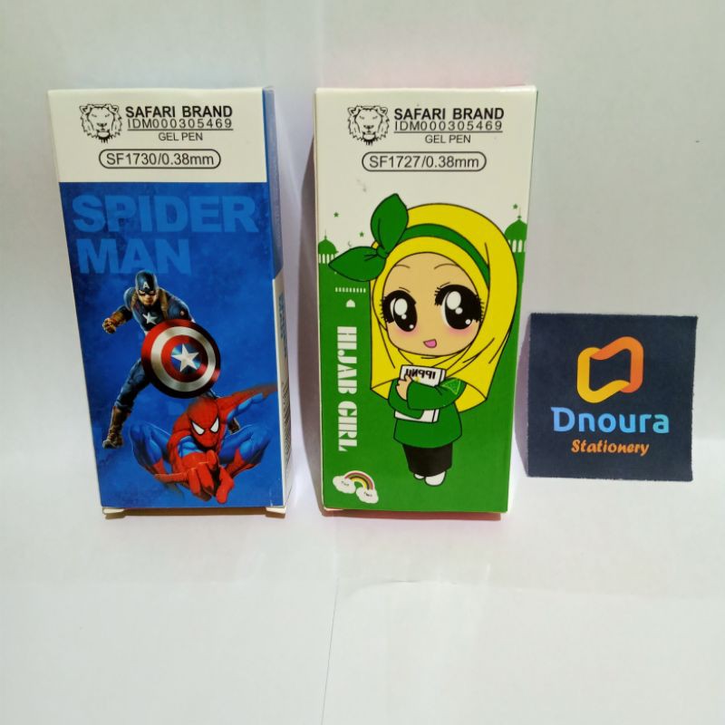 

ECER ( 1 PCS ) Pulpen Karakter Animasi Lucu Segitiga 0.38mm Gel Pen Segitiga 0.38 mm