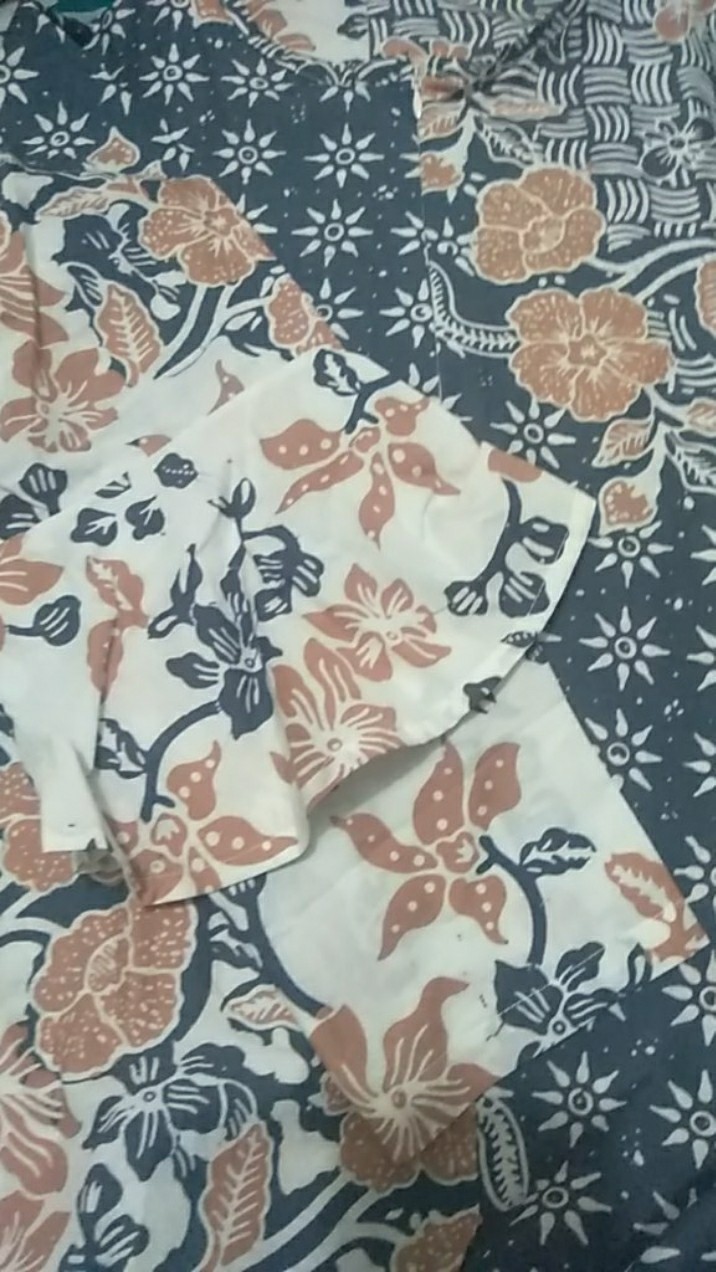 Rahajeng Tunik Batik Cap Colet Premium | Dress Batik Cap Asli