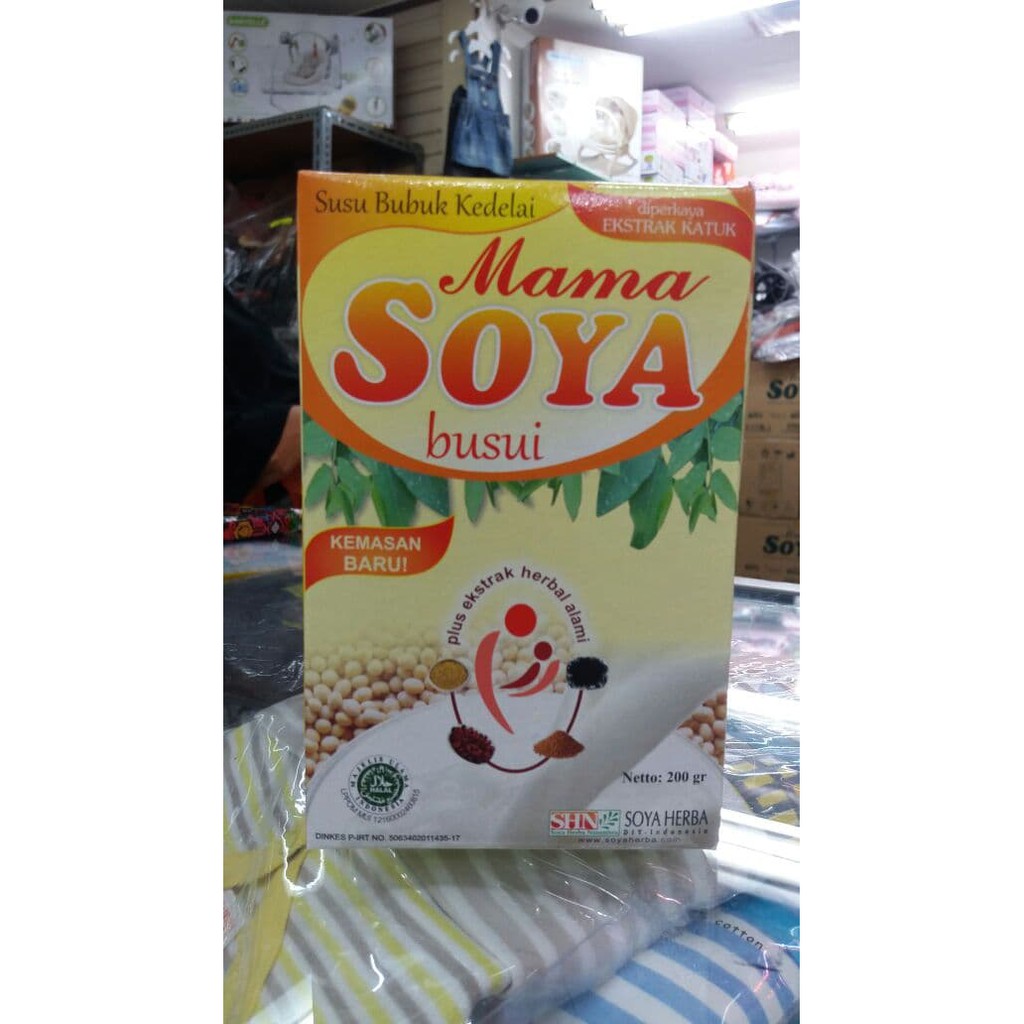 Mama Soya / Susu Kedelai Ibu Menyusui / Mama Soya Pelancar ASI