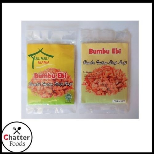 

Bumbu Ebi 8 Gr Halal BumbuMama / Bumbu Instan Bumbu Mama Ebi / Bumbu Ebi Siap Saji / Ebi Sangrai