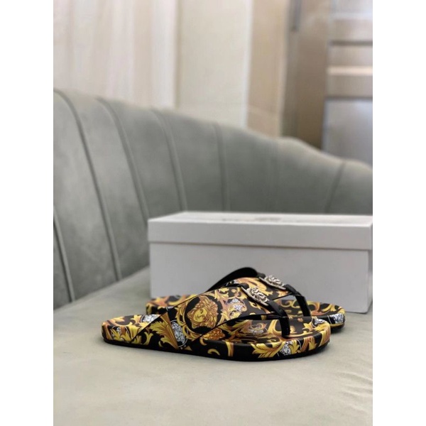 sendal pria vers4ce sandal cowok jepit mirror P1SHOES top