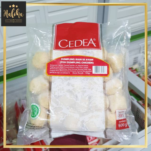 Cedea Fish Dumpling Chicken 500 gram