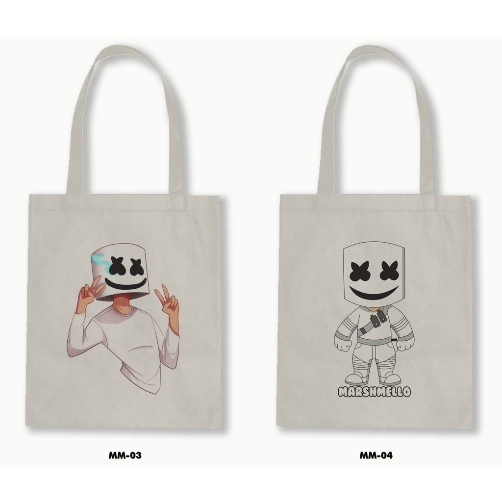 TOTE BAG BLACU - MARSHMELLO