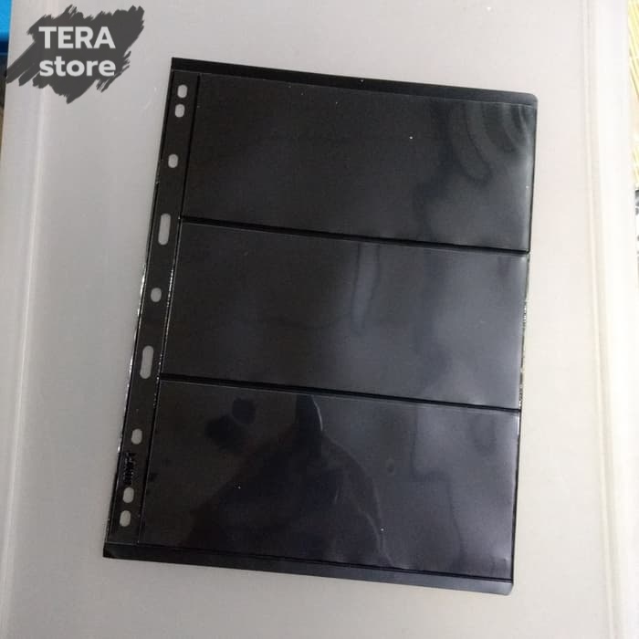 

Refill album perangko 3 baris bolak balik