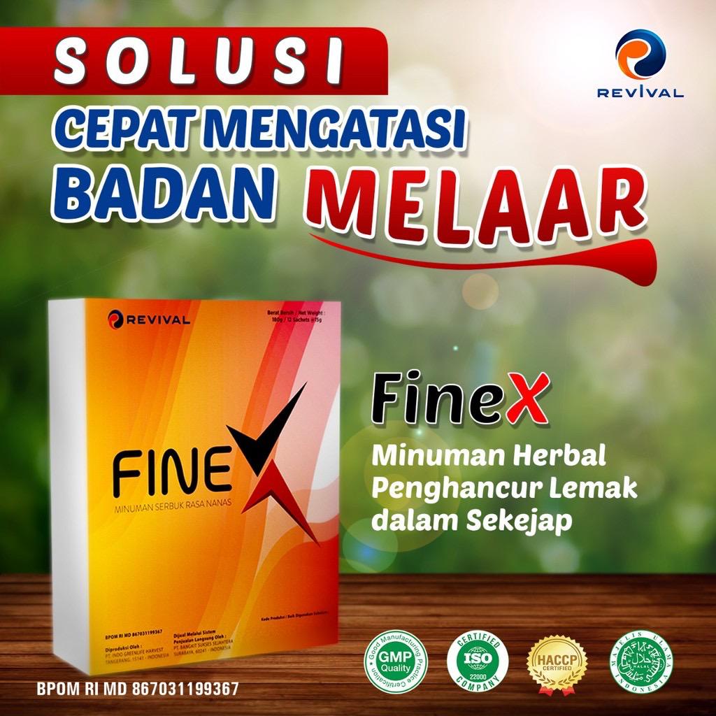 

FINEX - Fiber Detok Pelangsing BPOM & MUI HALAL - Minuman Rasa Nanas - 1 Box isi 12 @15g