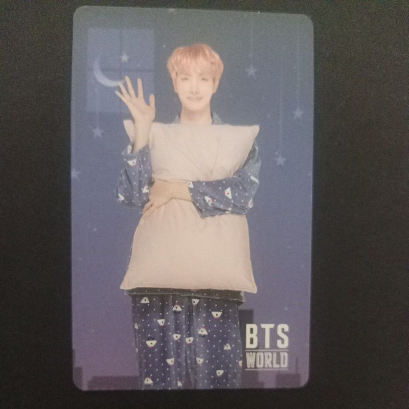 photocard Official jhope BTS world