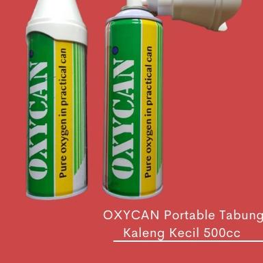 ♣ OXYCAN oksigen portable tabung kaleng kecil 500cc siap pakai oxygen pengiriman cepat untuk ke luar