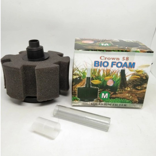 BIO FOAM M / BIOFOAM CROWN 58 SIZE M / SPONGE FILTER AQUARIUM