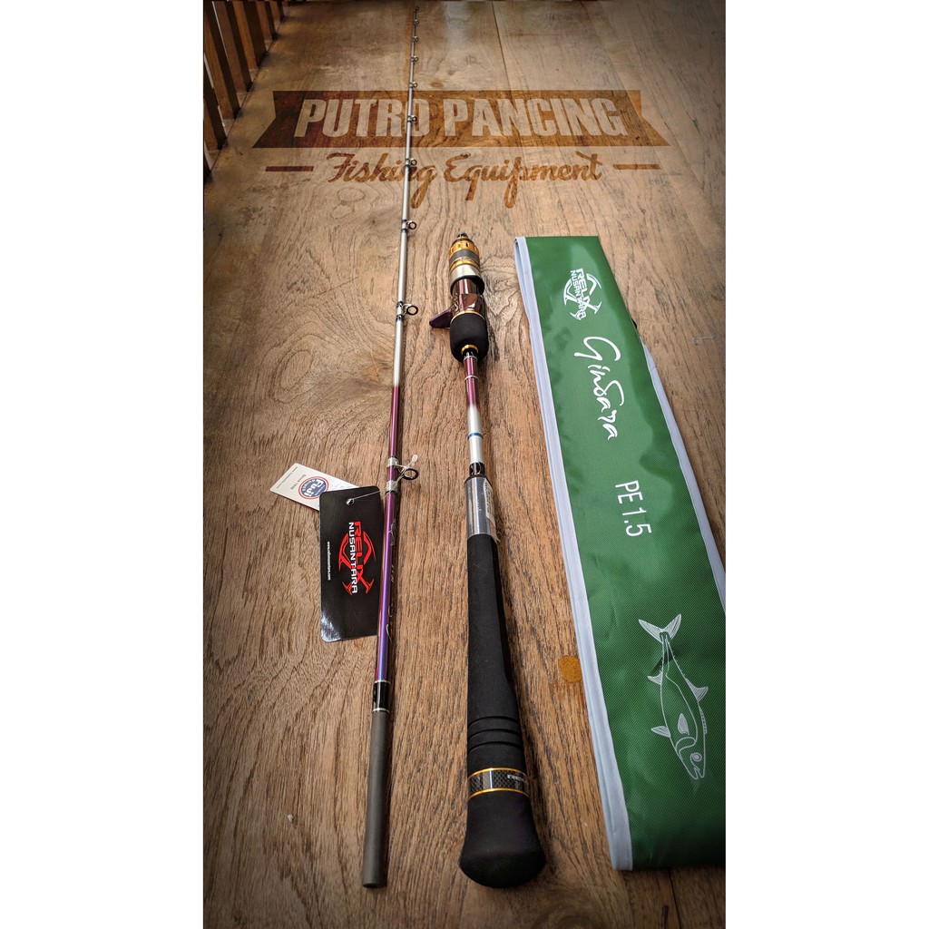 Rod Joran Gindara Over Head OH PE 1.5 Relix Nusantara