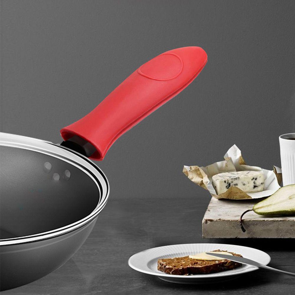 Top Saucepan Handle Tahan Panas Bagian Peralatan Masak Kitchen Tools Sleeve Slip Cover Grip