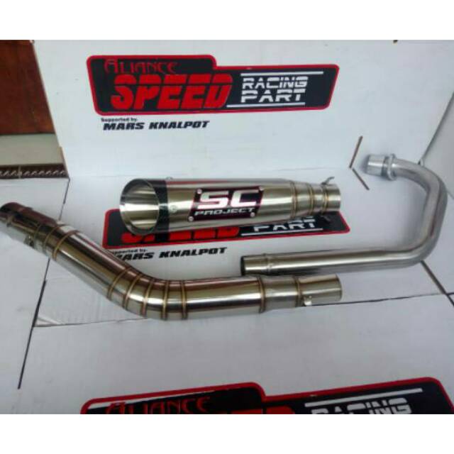 Knalpot SC PROJECT R15 V3 V2 VIXION CB150R CBR 150R GSX 150R CBR150R SONIC SATRIA FU VERZA TIGER Byson XABRE XSR MT15-1