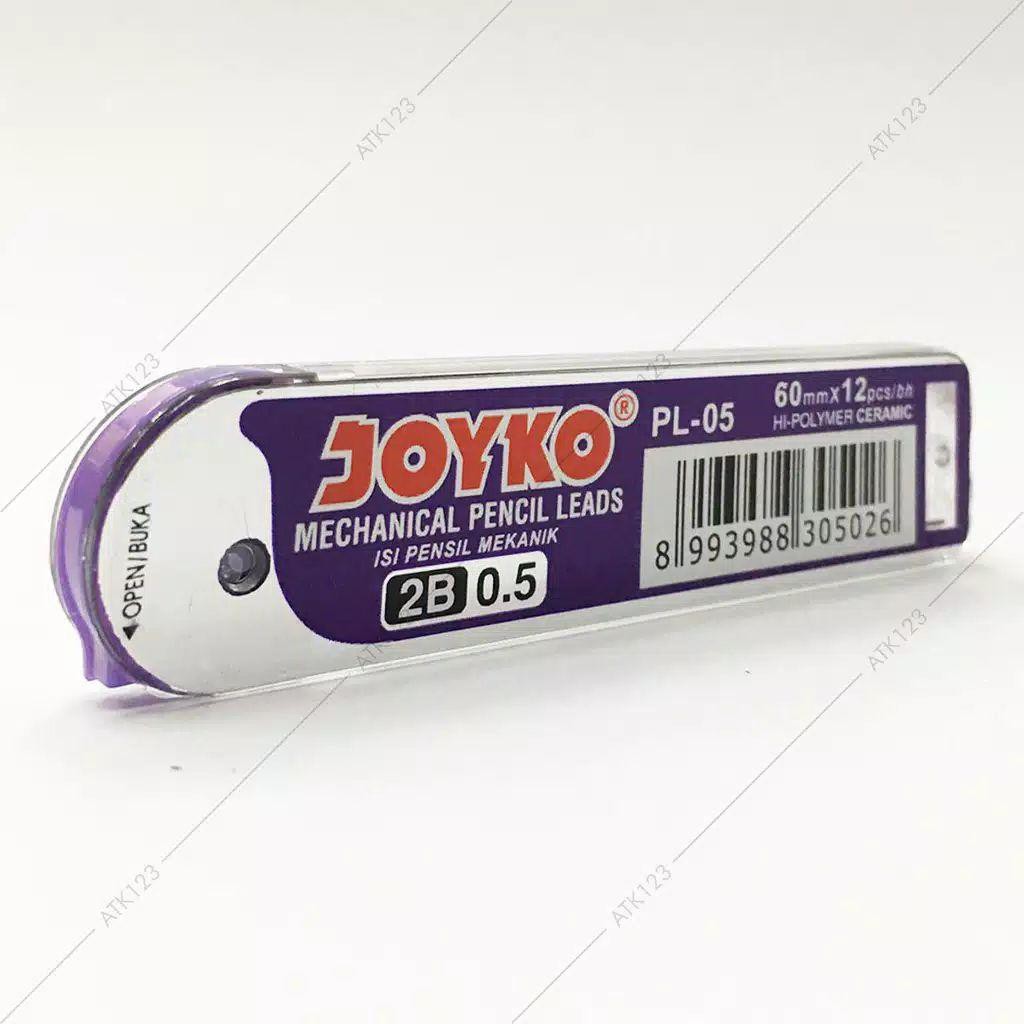

ISI PENSIL MEKANIK 2B JOYKO PL-05 (0.5 MM)