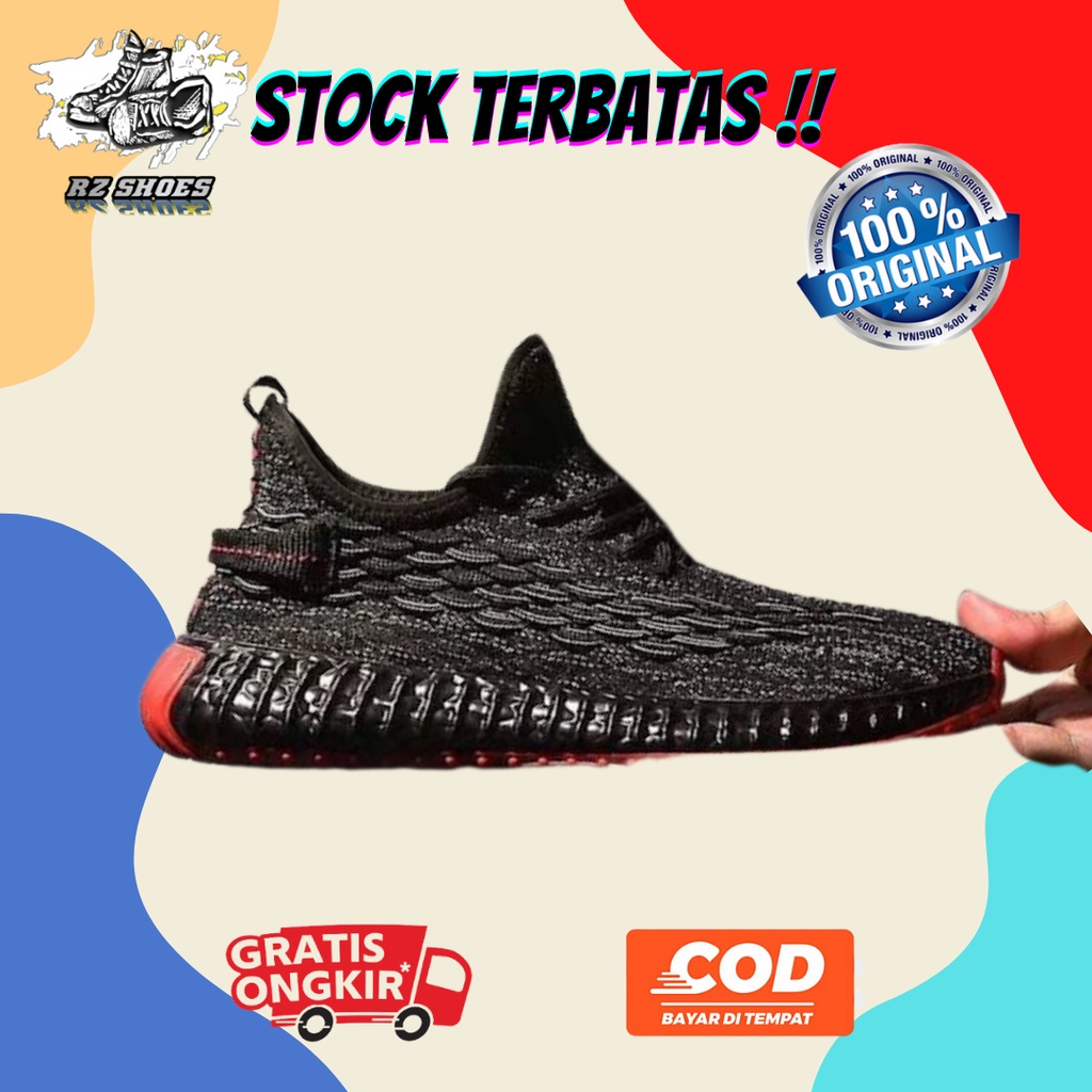 Sepatu Sneakers Pria Import Sisik Cartelo Original Spatu Pria Keren Casual Hitam Running Kekinian Be