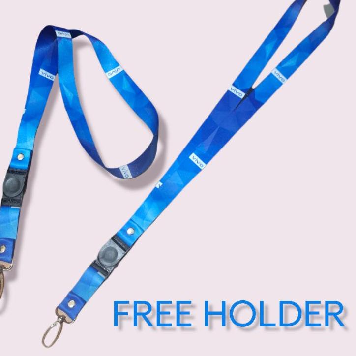 

QA83C* .Tali id card lanyard vivo black new design 2021|,!!