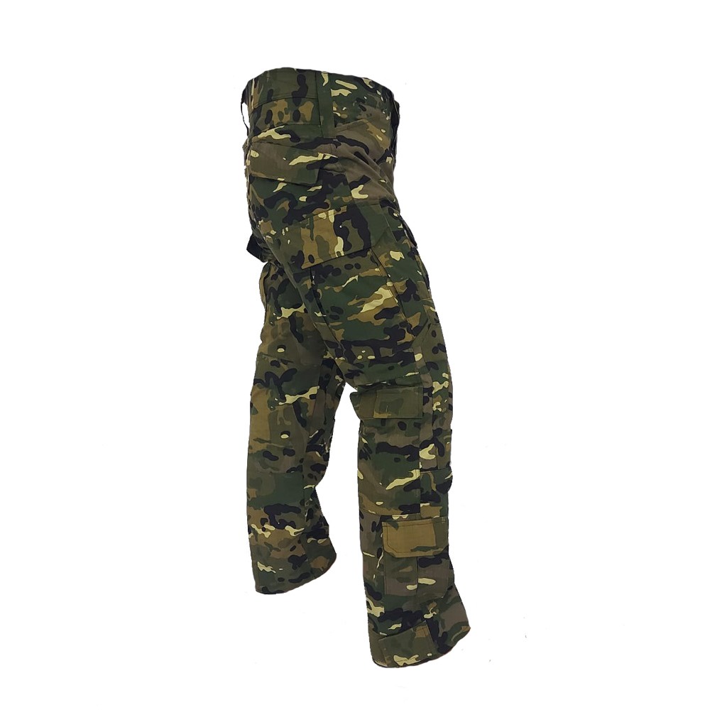 Celana deker emerson/511 loreng multicam tropis cotton ripstop kotak