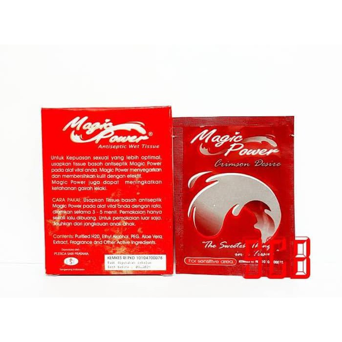 TISSUE - TISU MAGIC POWER MERAH 