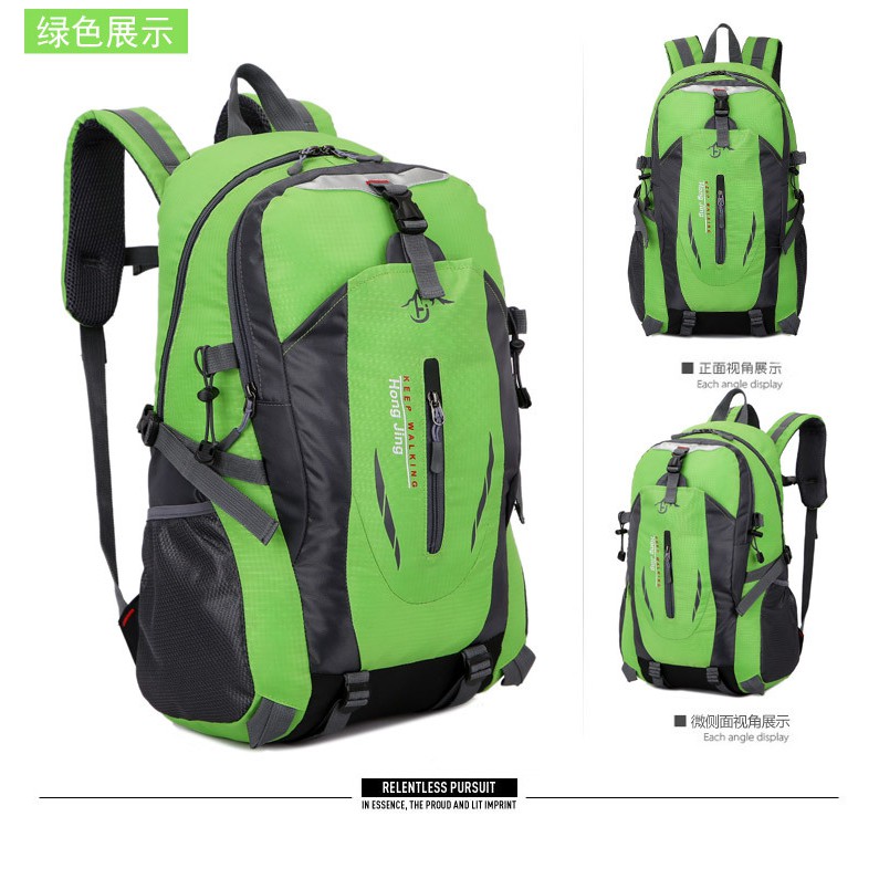 TAS RANSEL ANTI AIR ANDREW TA128G3 BACKPACK HIJAU SEKOLAH CAMPING KULIAH KERJA OUTDOOR ADVENTURE ORI