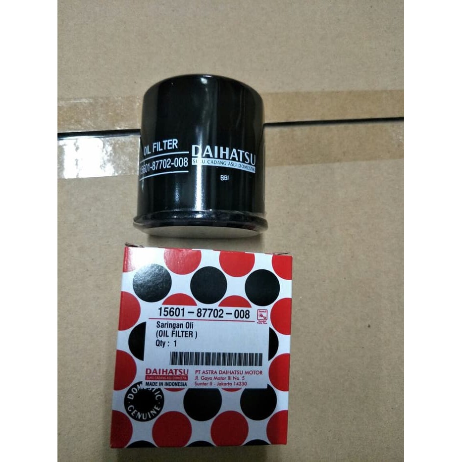 Otomotif - Klakson Mobil - Wiper Filter Oli Toyota Avanza 15601 - 87702 Asli " 56337 " Produk