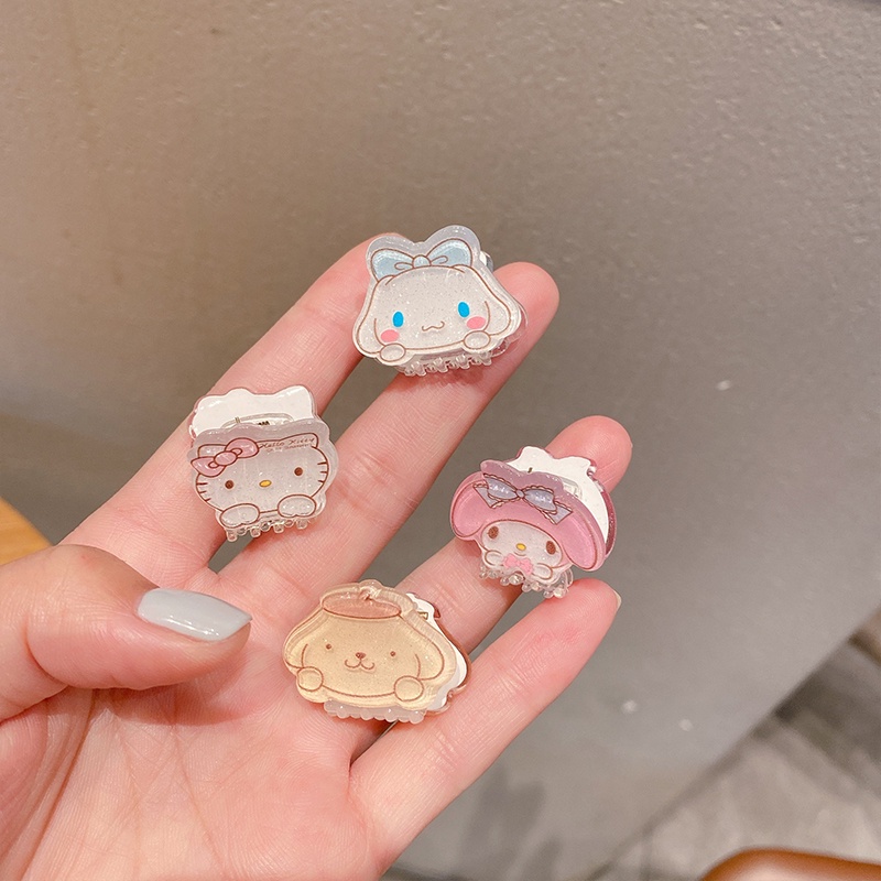 Jepit Rambut Mini Motif Kartun Gaya Jepang Untuk Anak Perempuan
