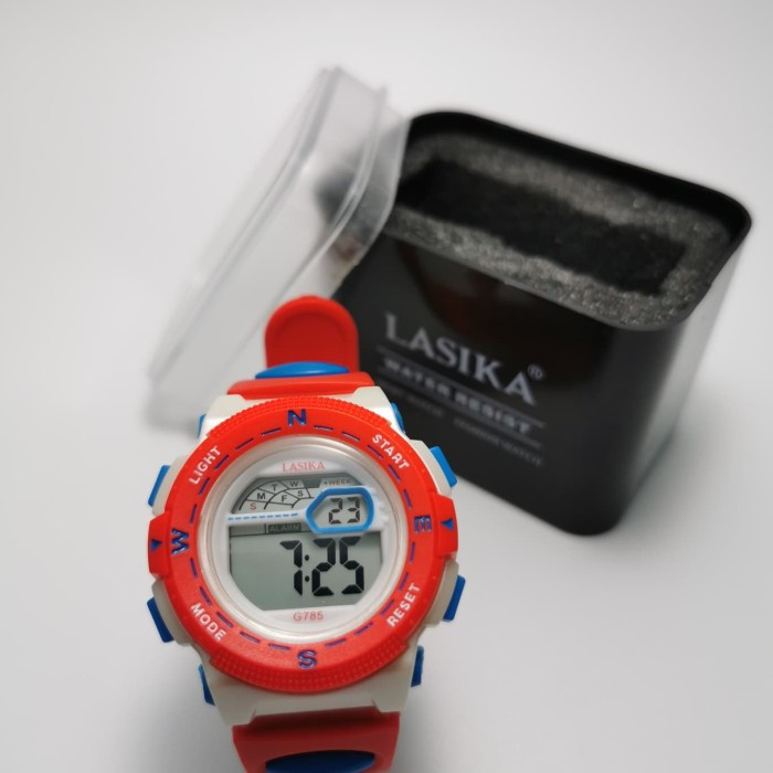 bisa cod jam tangan digital anak anak remaja merk lasika berkualitas