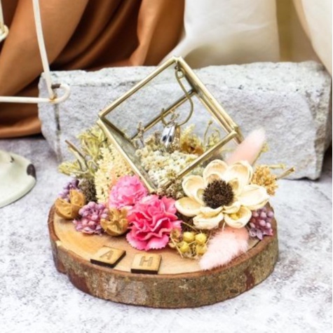 KOTAK CINCIN LAMARAN RINGBOX MINI 27 PINKU