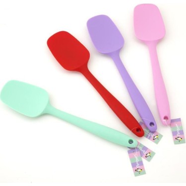 Sendok Pengaduk Bahan Silicone/ Sendok Pengaduk uk.27cm/ Sendok Bentuk Sekop / Spatula Silicone