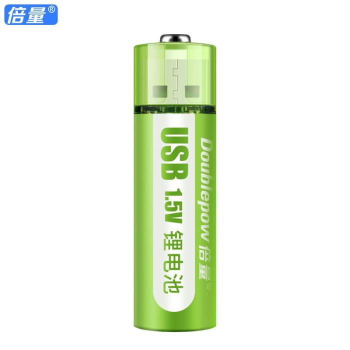 

PROMO - DOUBLEPOW Baterai Cas Li-Ion AA USB Rechargeable 1.5V 1800mWh 1 PCS -