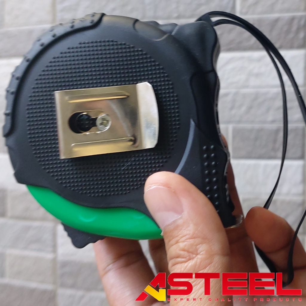 ASTEEL Meteran rol tukang bangunan panjang 3 meter 5 meter 7,5 meter - Measuring tape original