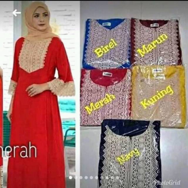 Daster arab/turki renda