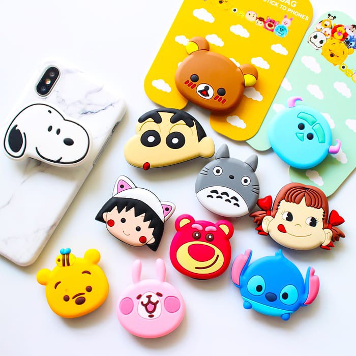 Popsocket Karakter Part 11 / Popsocket / Phone Holder / Popsocket Termurah / Aksesoris Handphone BZO