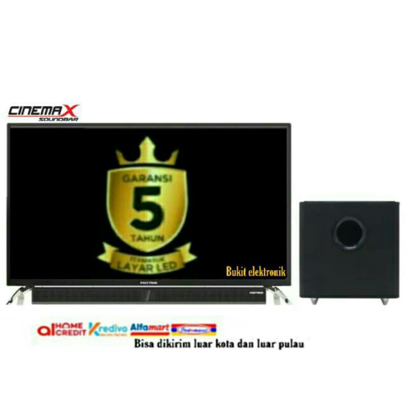 TV LED POLYTRON PLD40B8850 PLD 40B8850 PLD-40B8850 SOUNDBAR