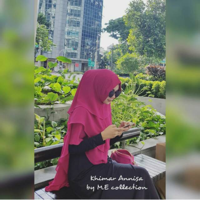 Khimar Annisa ori ME collection