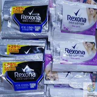 Image of REXONA DEODORANT sachet men dry serum women deodorant 1 renceng cerah dan segar renteng 12 pcs