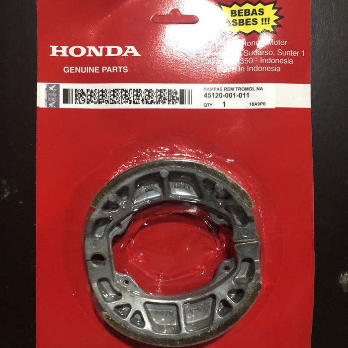 Kampas Rem Belakang Tromol Brake Shoe Honda Grand Supra 001