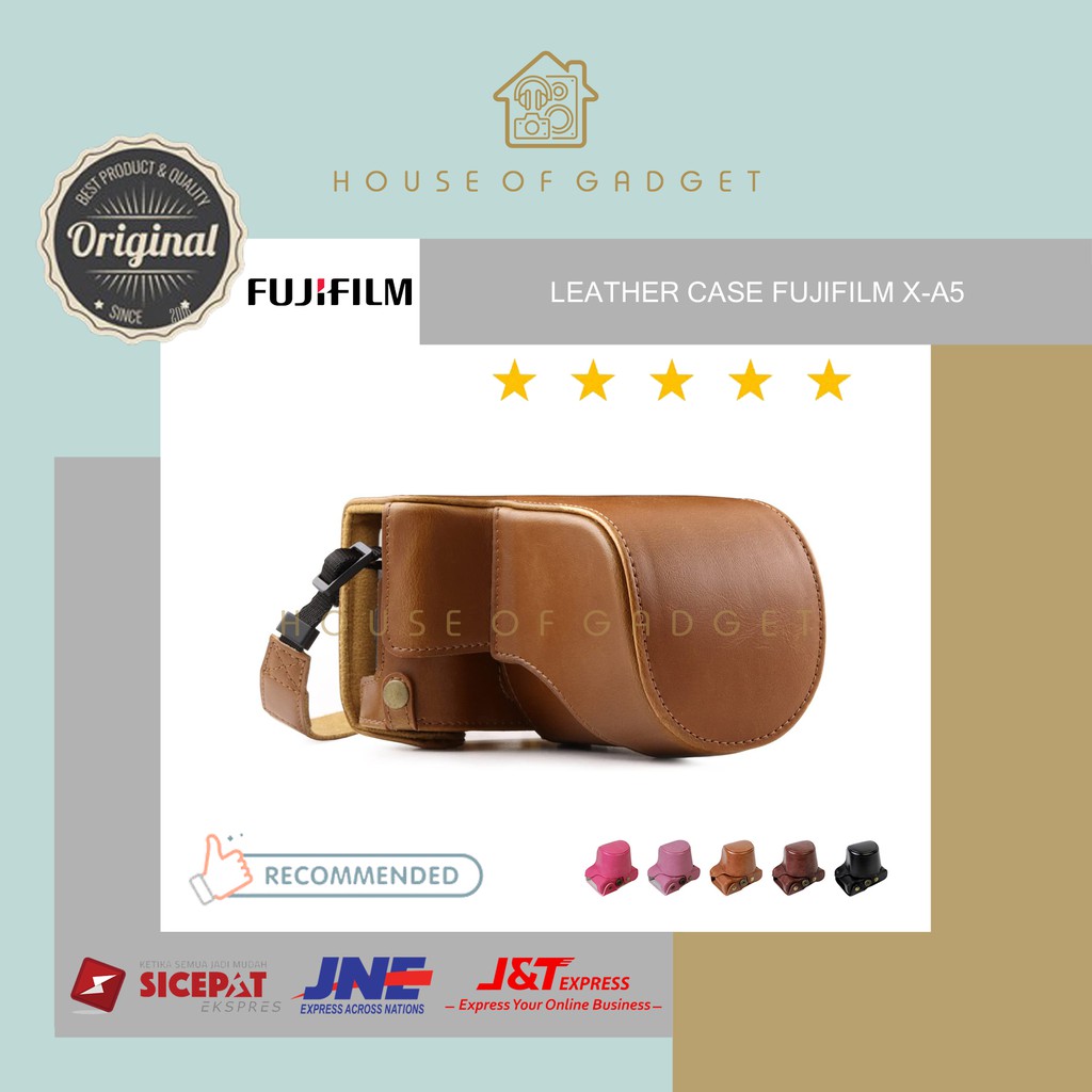 Bag Leather Case Tas Kamera Mirrorless Casing Fujifilm Camera X-A5 XA5