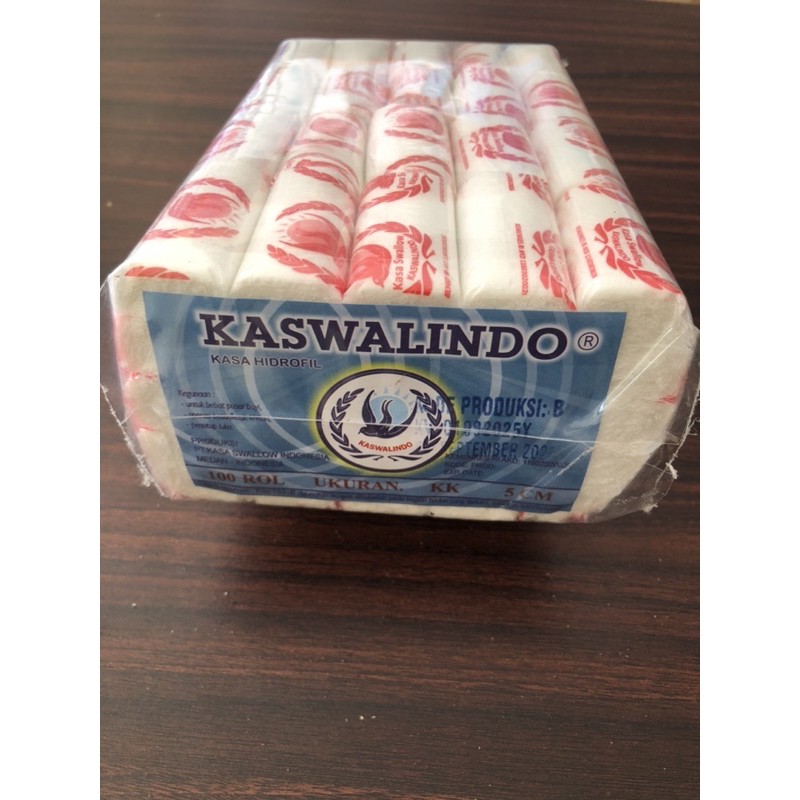 Kasa gulung 5cm swallow /Kasa Hidrofil swallow 5cm