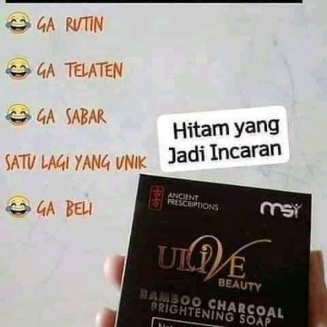 1 paket isi 10 pcs  sabun Bamboo ori + dapet ID member MSI