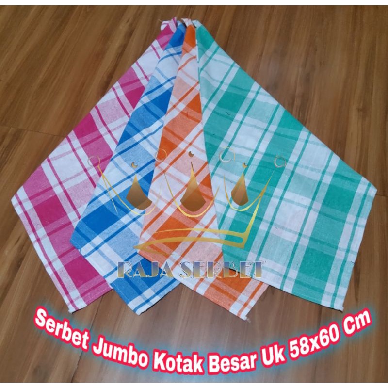 1 Pc..SERBET JUMBO NEW KOTAK BESAR MTR UK 58X60 Cm