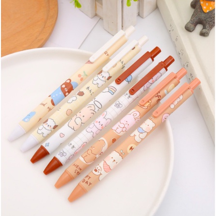 

Pulpen Gel Mekanik Motif Brown Bear