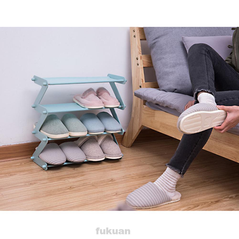 Home Storage Foldable Save Space Dormitory High Heels Non Woven Shoe Rack Shopee Indonesia