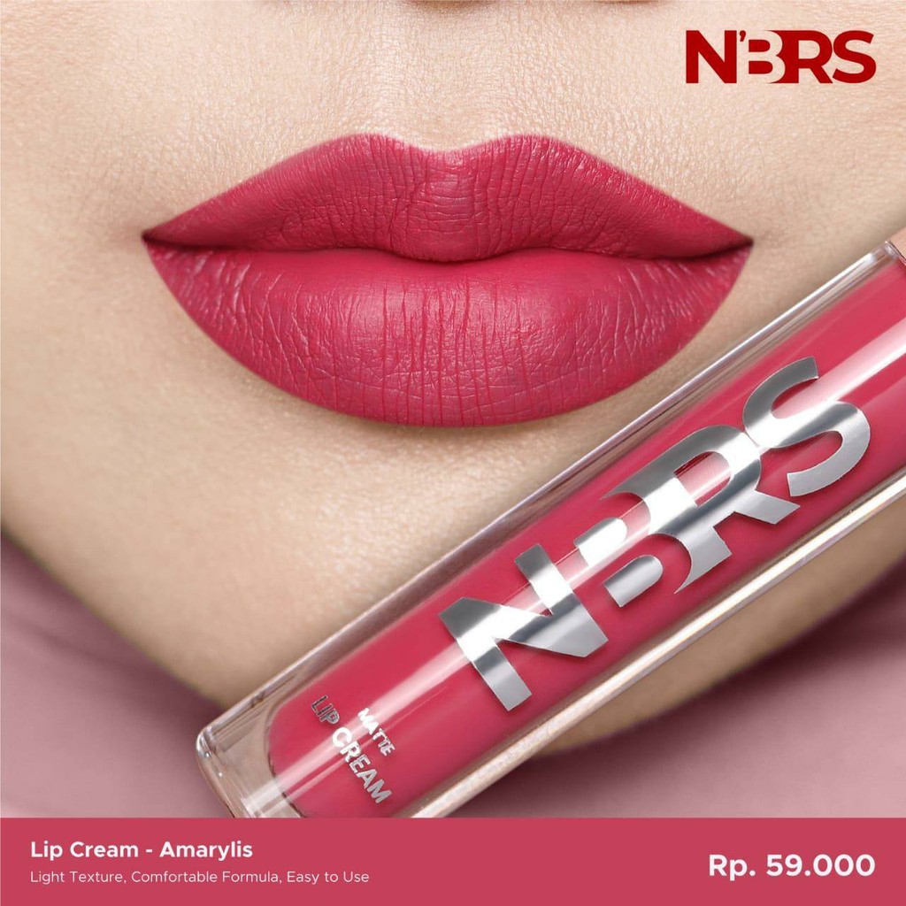NIBRAS ORIGINAL LIPCREAM BEE BALM POPPY AMARYLIS GERBERRA NBRS BEAUTY NIBRAS LIP CREAM TERBARU 2021