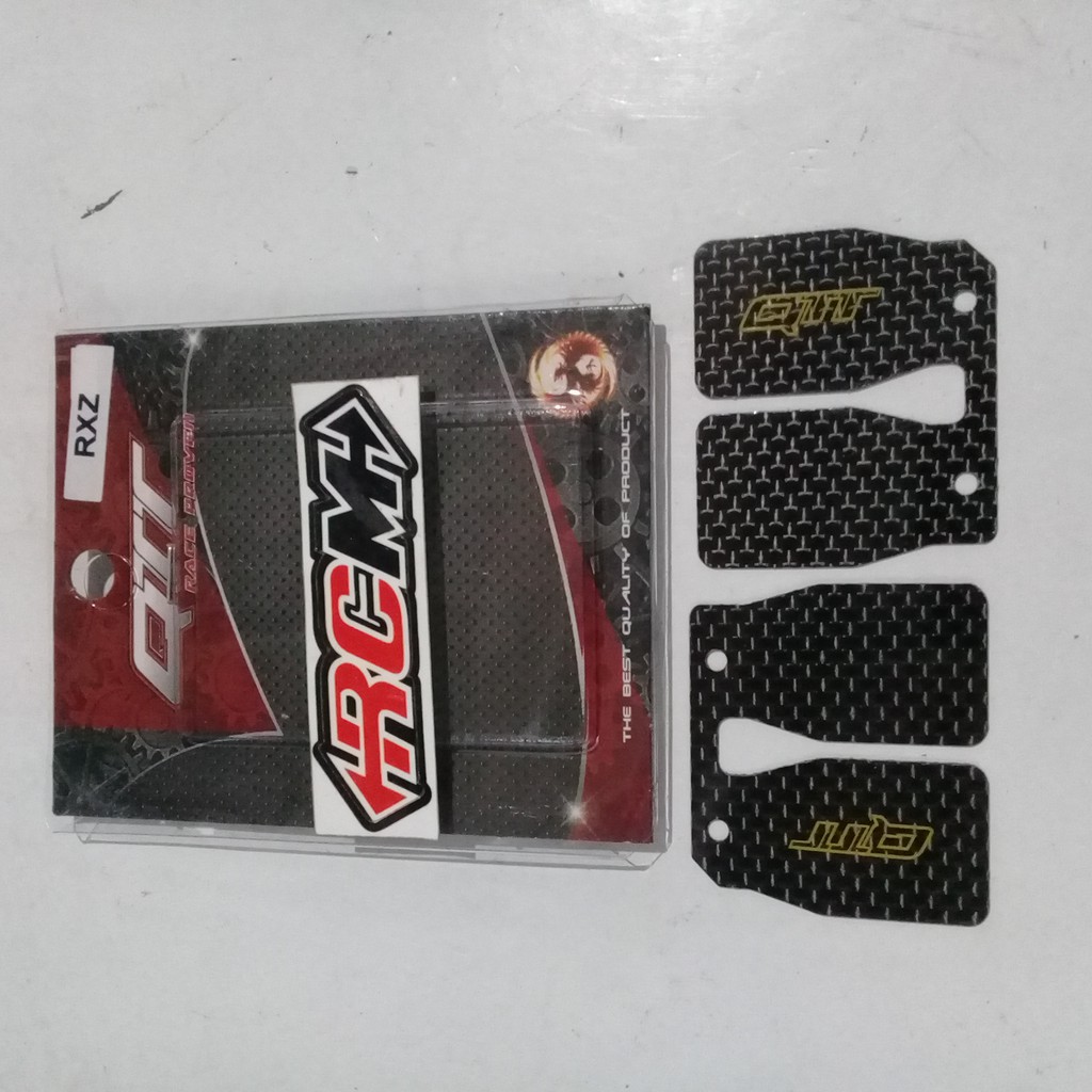 LIDAH PLAT PELAT MEMBRAN VALVE YAMAHA RXZ RX-Z Y125Z Y 125Z SET 2 BIJI CARBON KARBON ORI ORIGINAL QTT FAITO ASLI