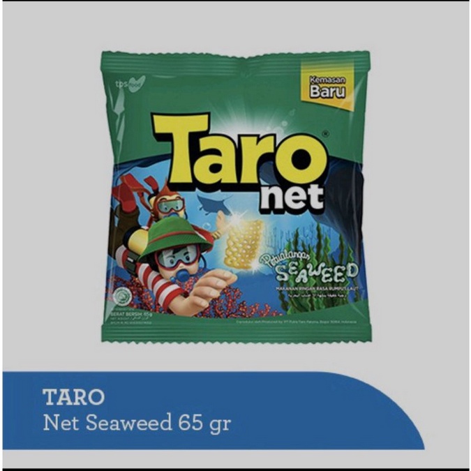 

Taro Seawed dan Potato 65 Gram