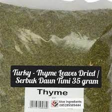 

Turky - Thyme Leaves Dried Paket Ekonomis / Serbuk Daun Timi