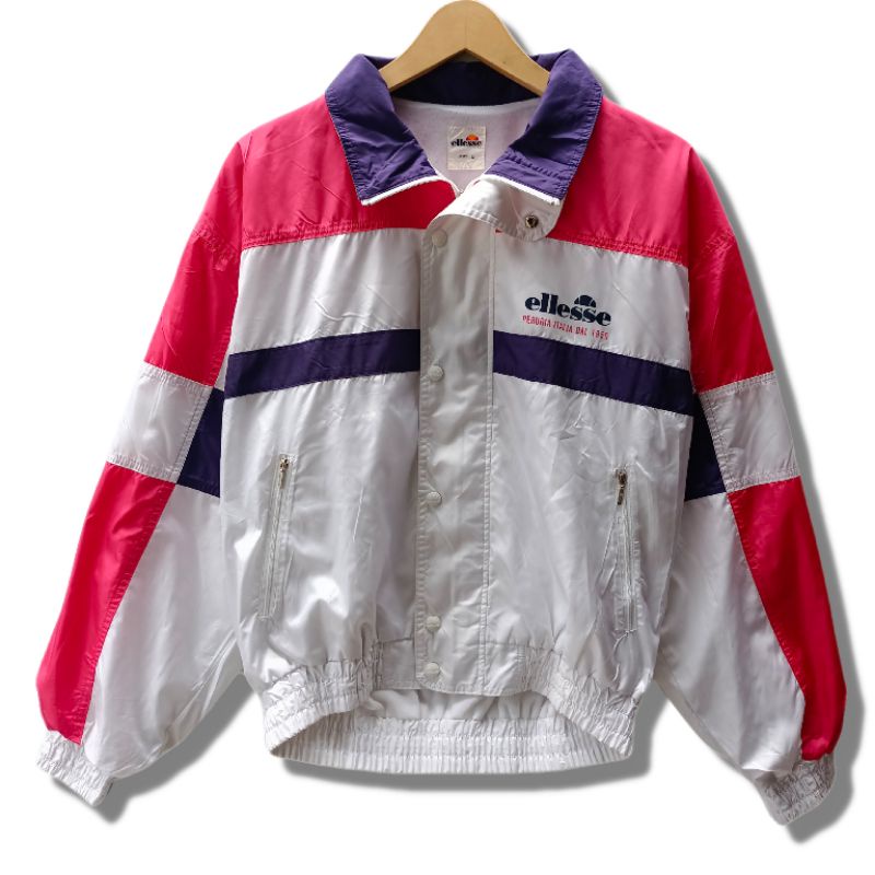Vintage 90s ellesse windbreaker / jacket ellese / jaket vintage Jacket ellese second