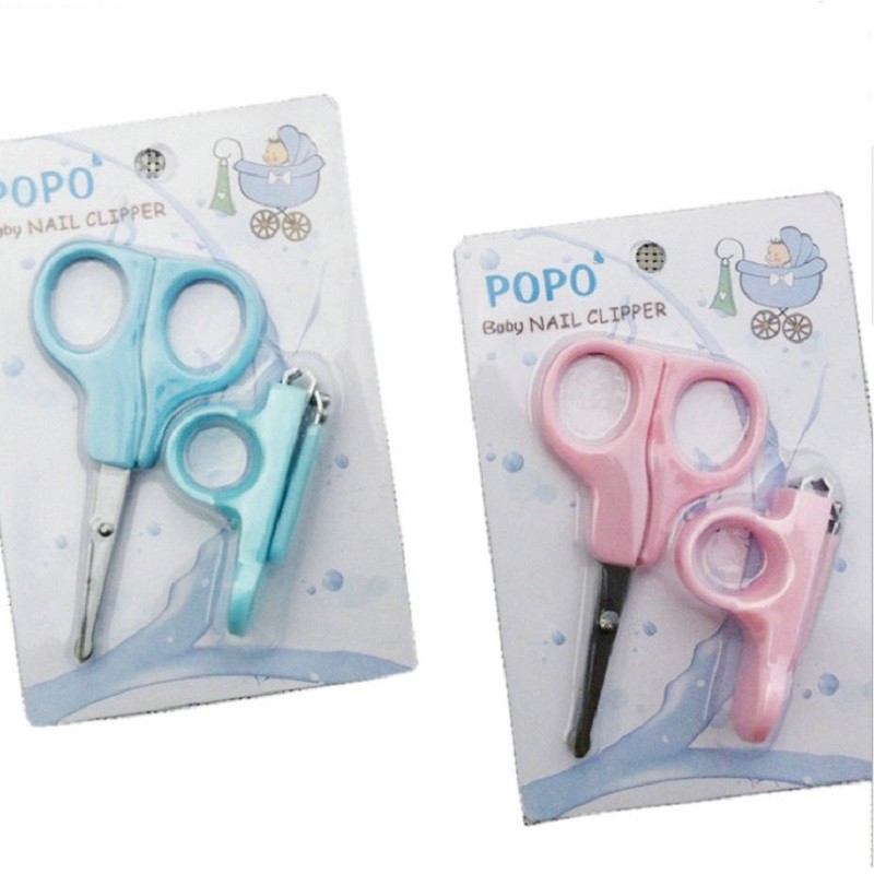 Gunting Kuku Bayi Set Guntinh Kecil dan Gunting Klip - Manicure Set Bayi - Gunting Kuku- Nail Clipper Baby - Baby Care Set